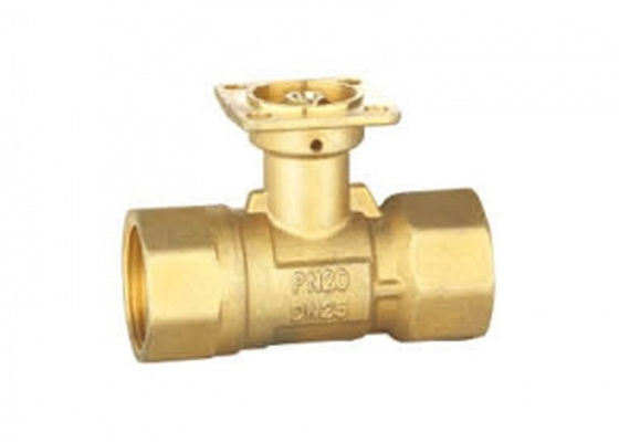 Two Port Motorised Valve 1 Inch Brass PN16 22mm 2 Port Valve Electric Heating Systems