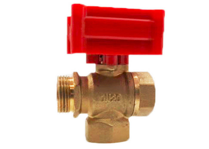 SS304 Stainless Motorized Zone Heating Valves With DC Actuator Motor