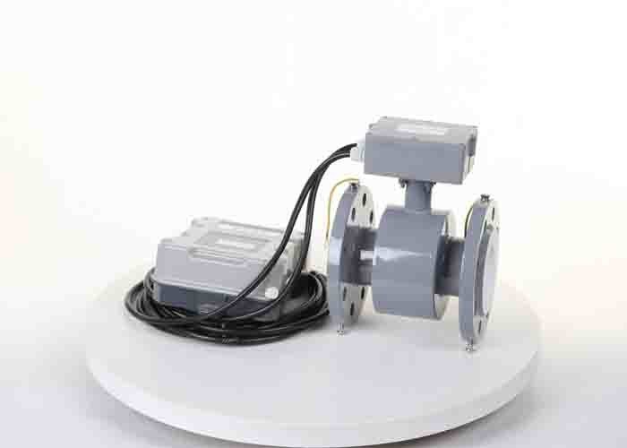 Slurry Electromagnetic Water Meter , Flanged Electromagnetic Flow Sensor 240VAC