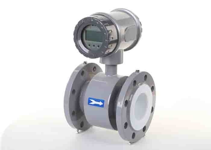 36VDC Magnetic Water Flow Meter , Hot Water RS485 Electromagnetic Flow Meter