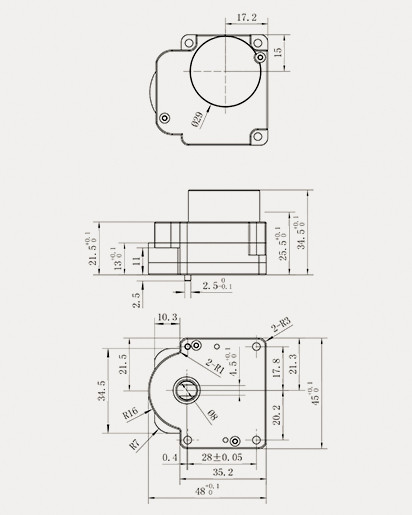 Geared Synchron Valve Motor