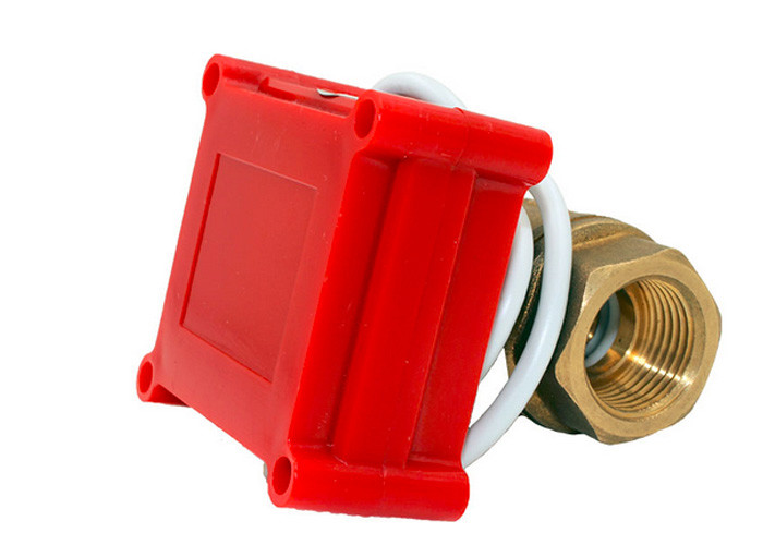 1.0 Mpa Automatic Motorised Ball Valve , 2 Way Motorised Valve With Manual Handle
