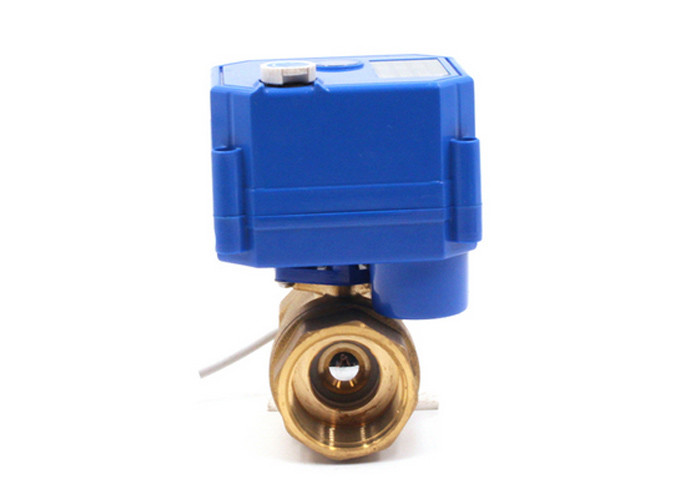 Baseboard Heating Brass Zone Control Valve PN10  2.5 NM Torque