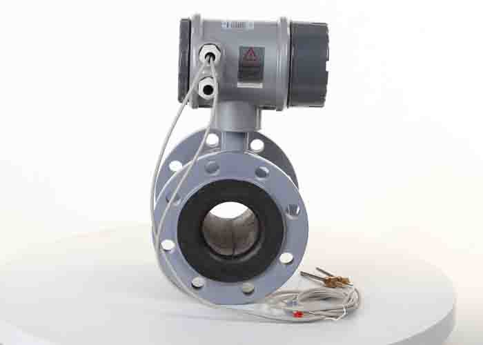 Slurry Electromagnetic Water Meter , Flanged Electromagnetic Flow Sensor 240VAC
