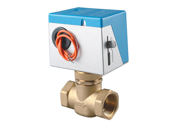 DN32 2 Port Heating Ball Valve 2NM Torque With Actuator Motor